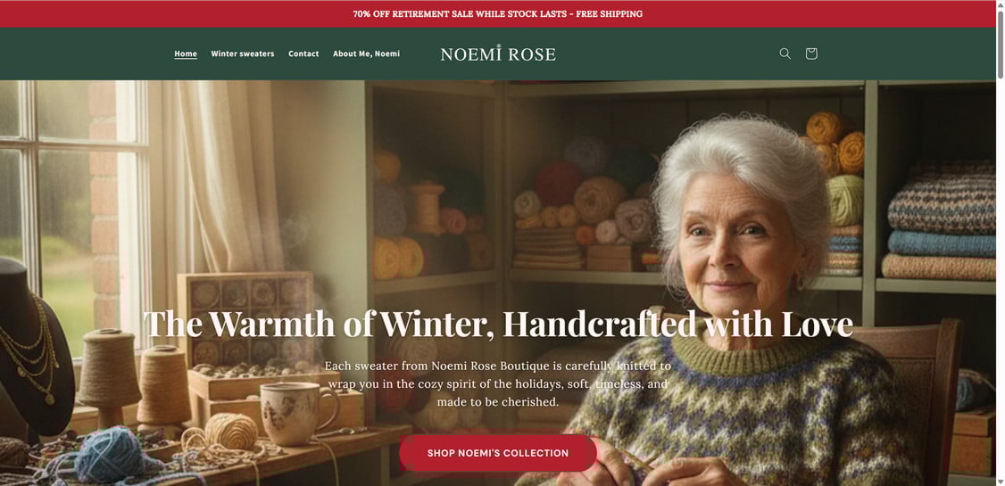 NoemiRoseBoutique.com scam