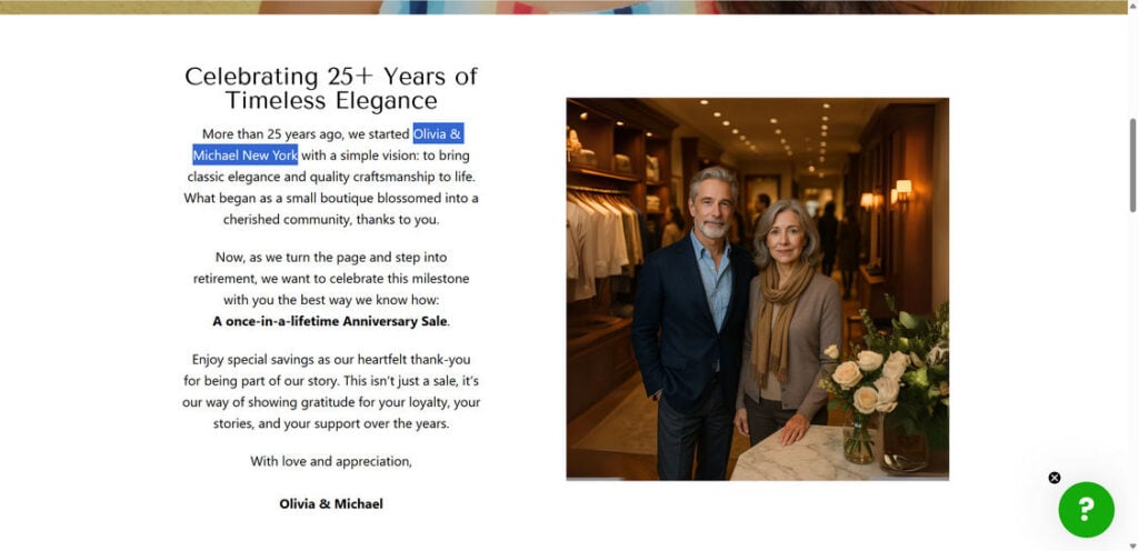 Olivia Michael New York