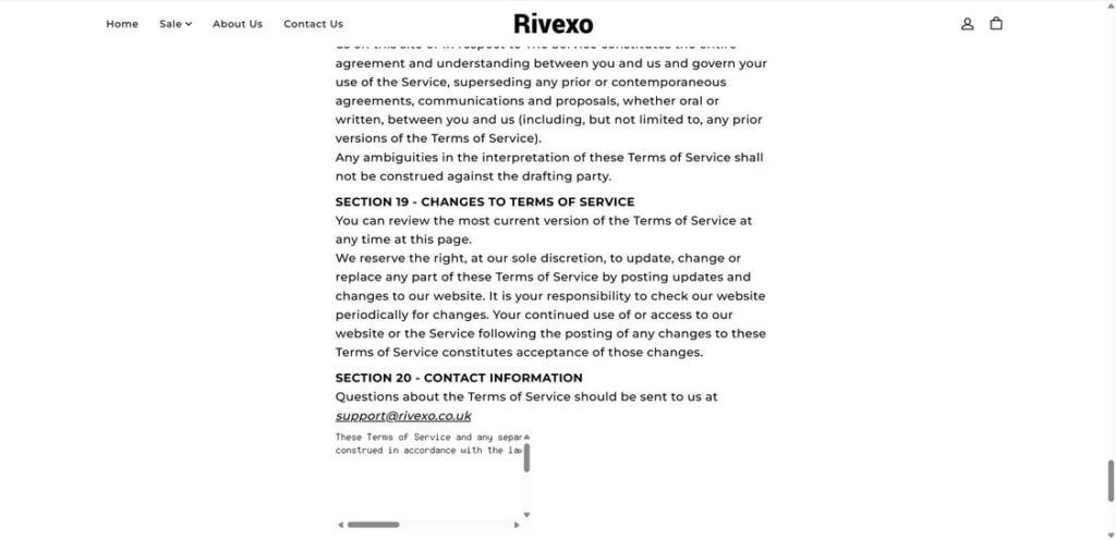 Rivexo.co .uk scam