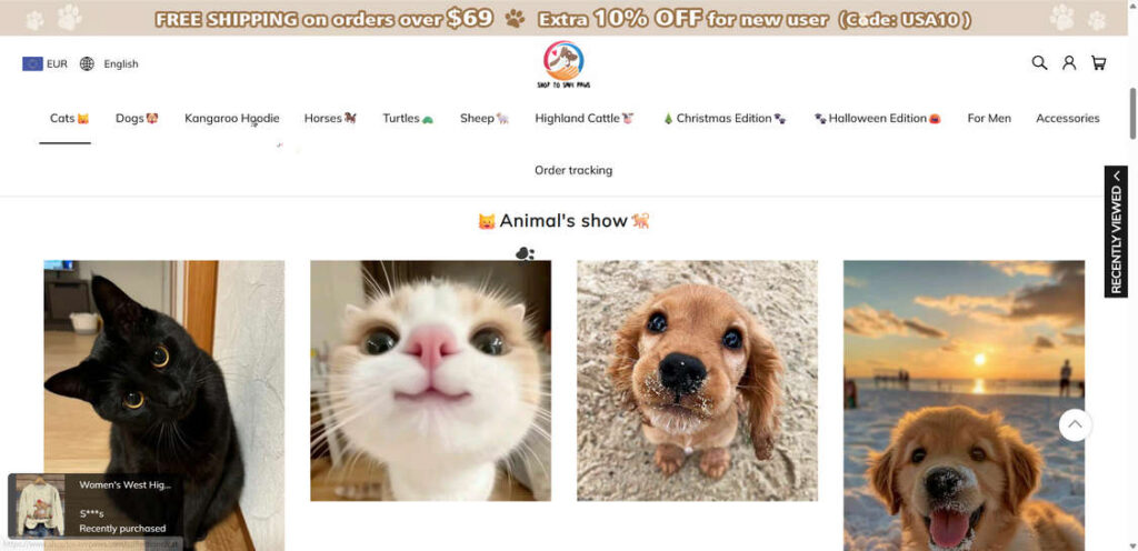 Shoptosavepaws.com scam