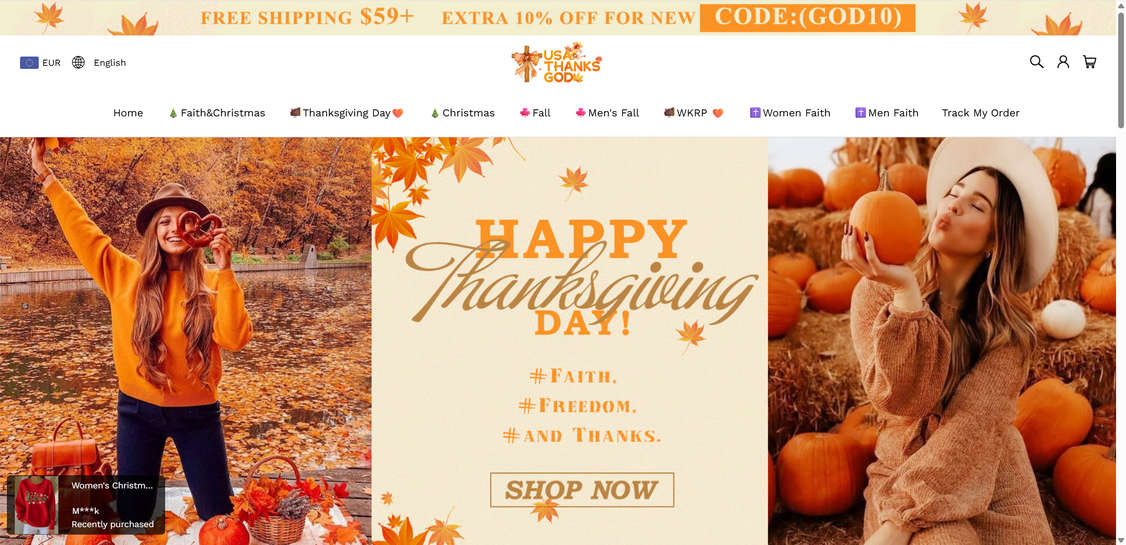 Usathanksgod.com scam