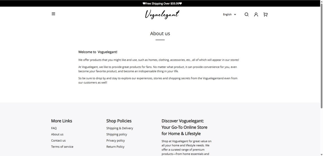 Voguelegant.com scam