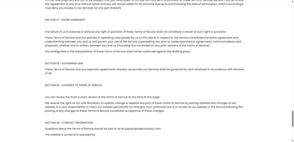 Wearourstory.com scam