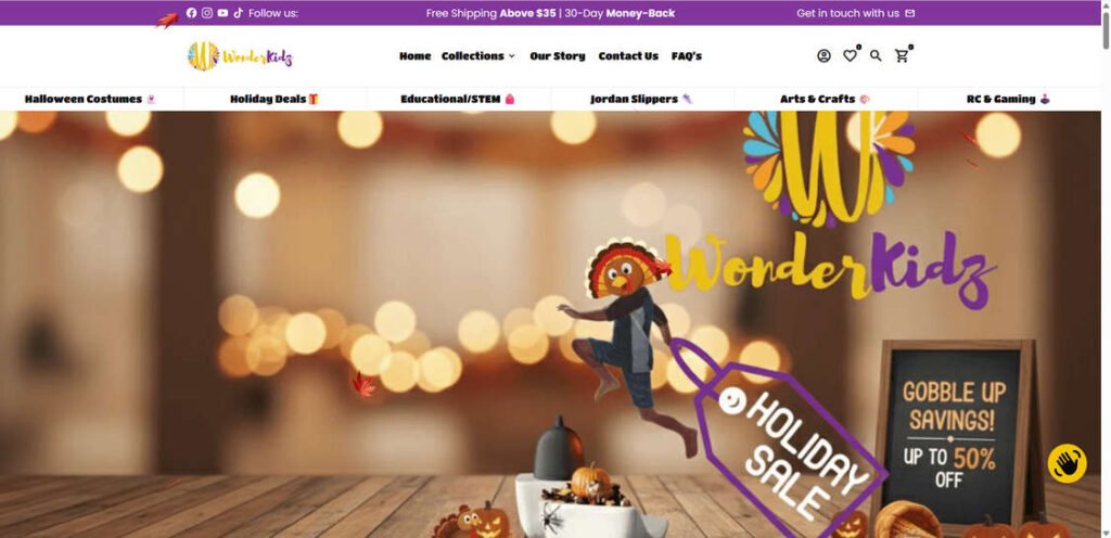 Wonderkidzgifts.com scam