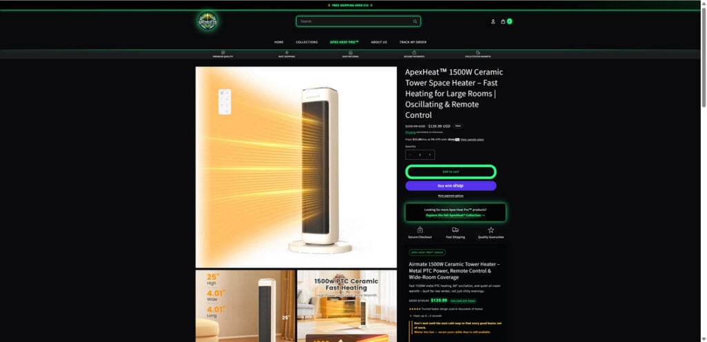 ApexHeat Heater Exposed – Should You Buy It? Full Investigation 1 1 57