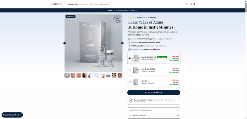 Glamory Micro-Needling System Review: Miracle Anti-Aging Tool or Overhyped Ads? 1 2 24