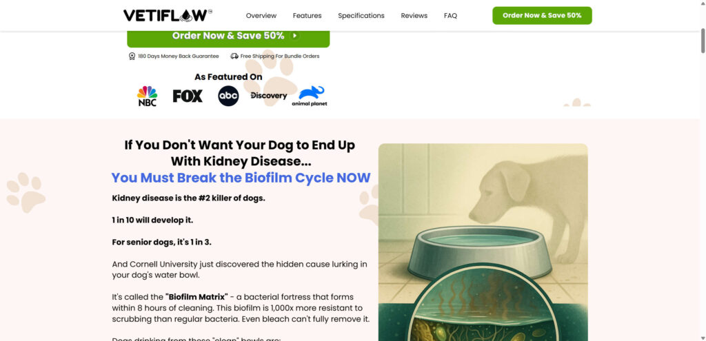 VetiFlow Dog Water Bowl Review: Miracle UTI Fix or A Scam? 2 2 4