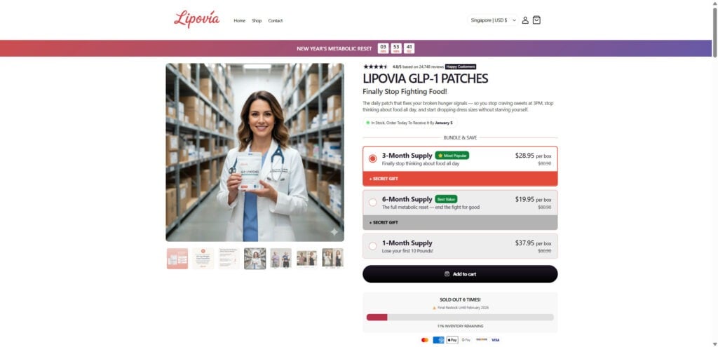 Lipovia GLP-1 Patches Review: The Red Flags Buyers Keep Missing 2 6 4