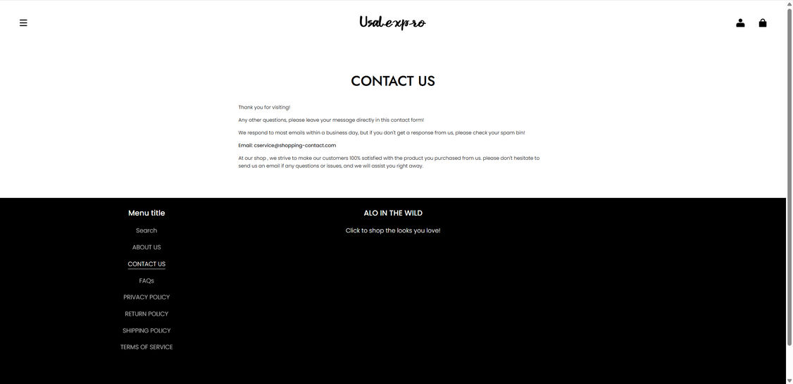 Aloutletstore.com scam