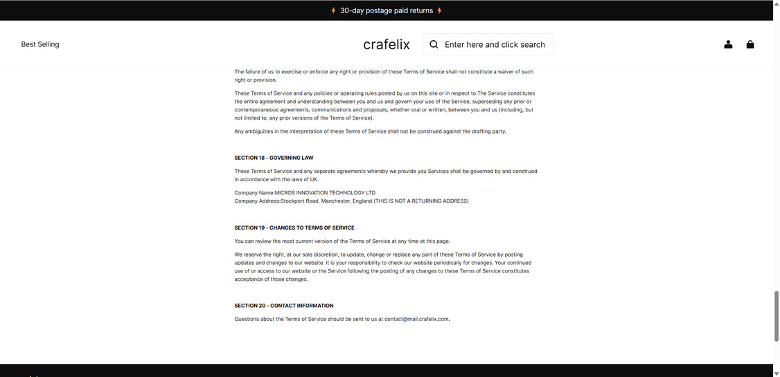 Crafelix.com scam