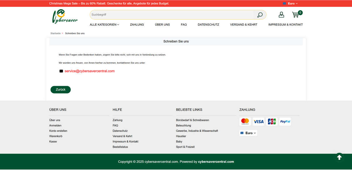 Cybersavercentral.com scam