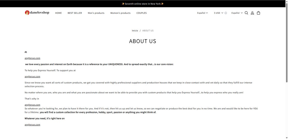 Danelovshop.com scam