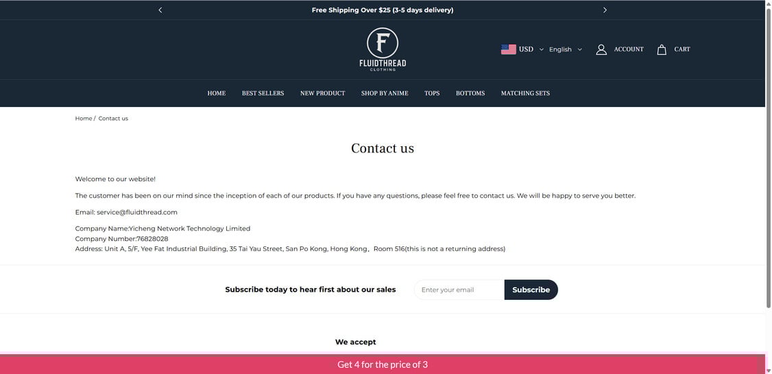 Fluidthread.com scam