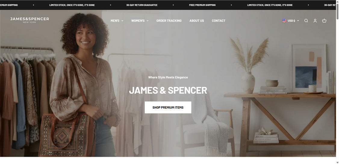 JamesAndSpencer.com scam