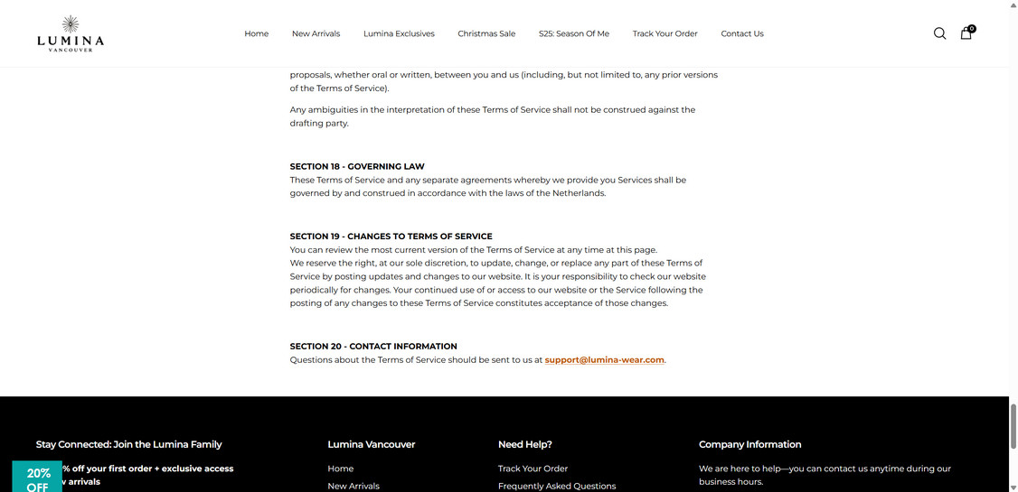 Lumina-wear.com scam