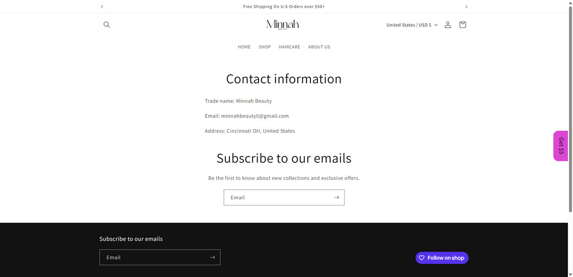 Minnahbeauty.com scam