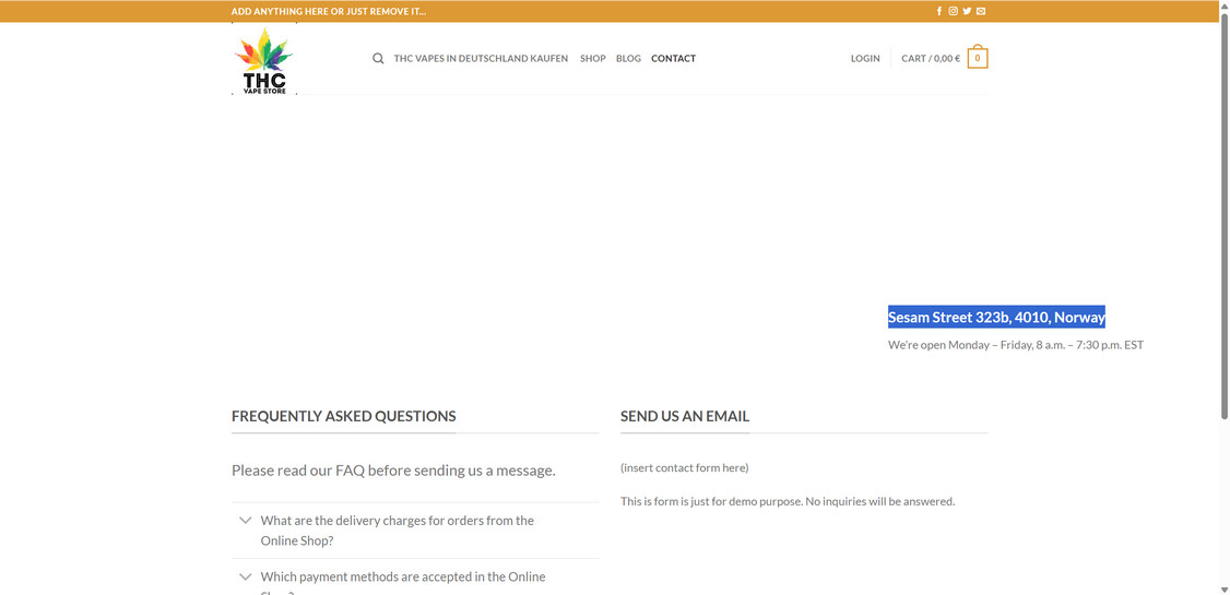 Officialthcvapes.de scam