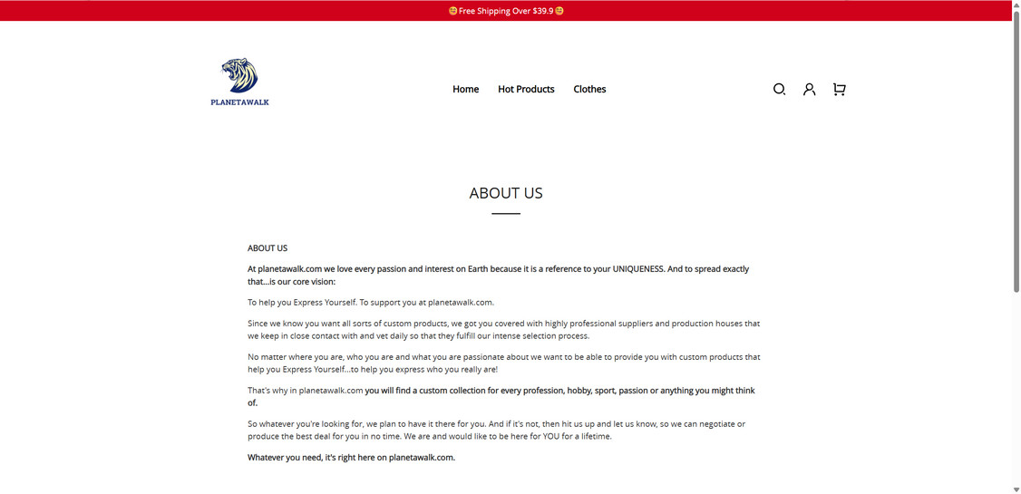 Planetawalk.com scam