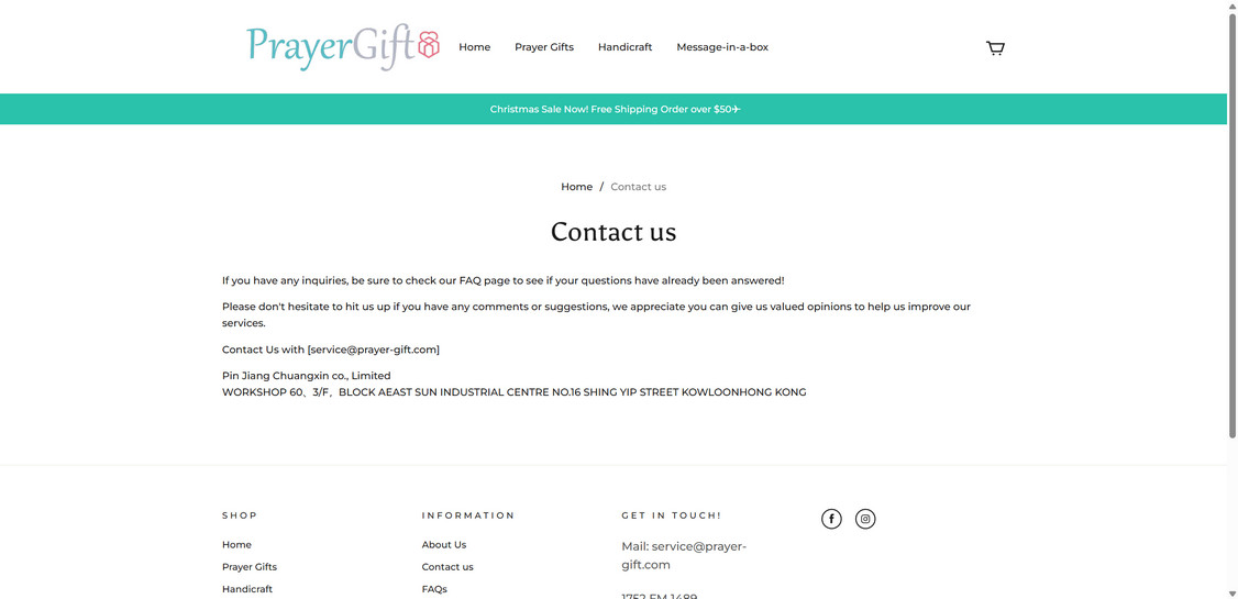 Prayer-gift.com scam