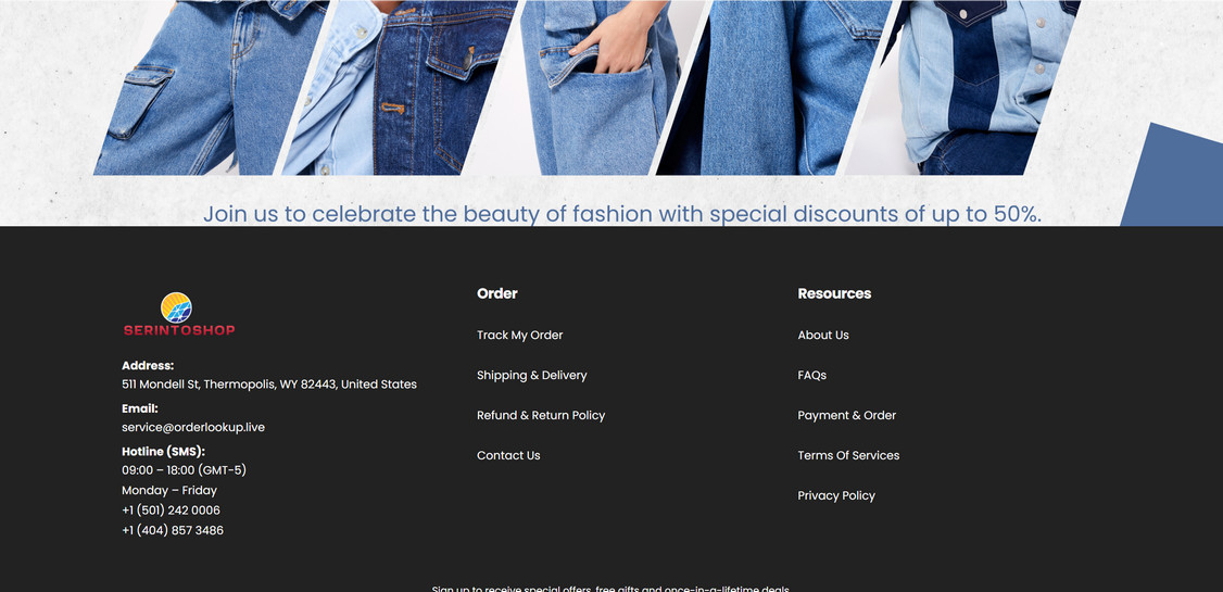 Serintoshop.com scam