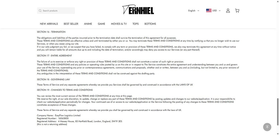 Ternhiel.com scam