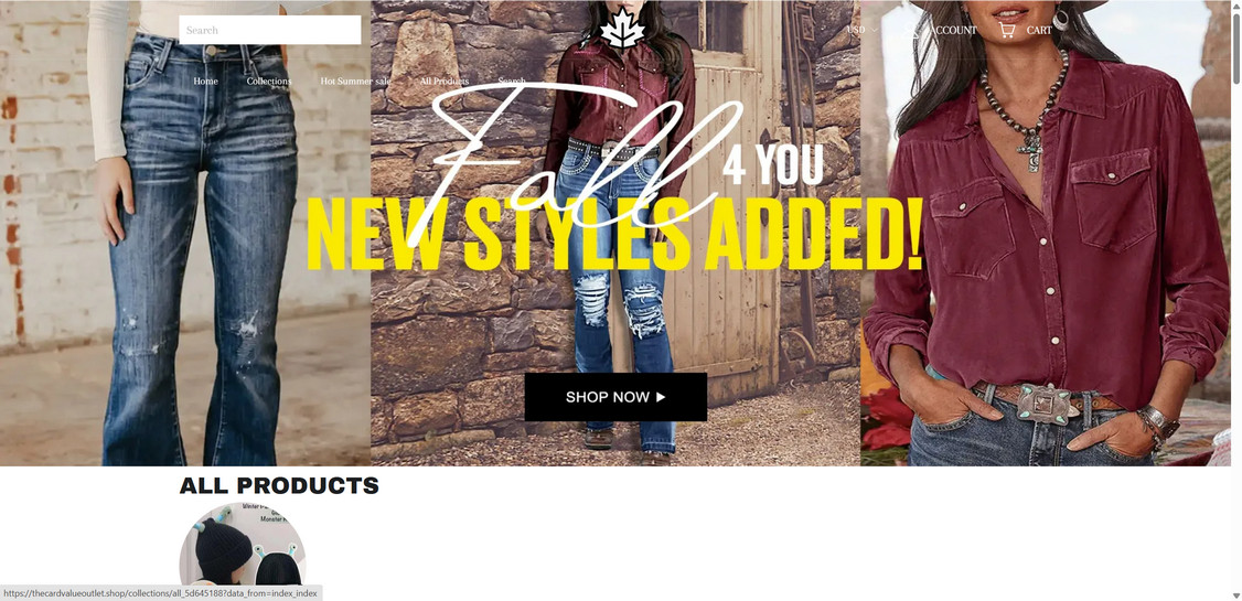 Thecardvalueoutlet.shop scam