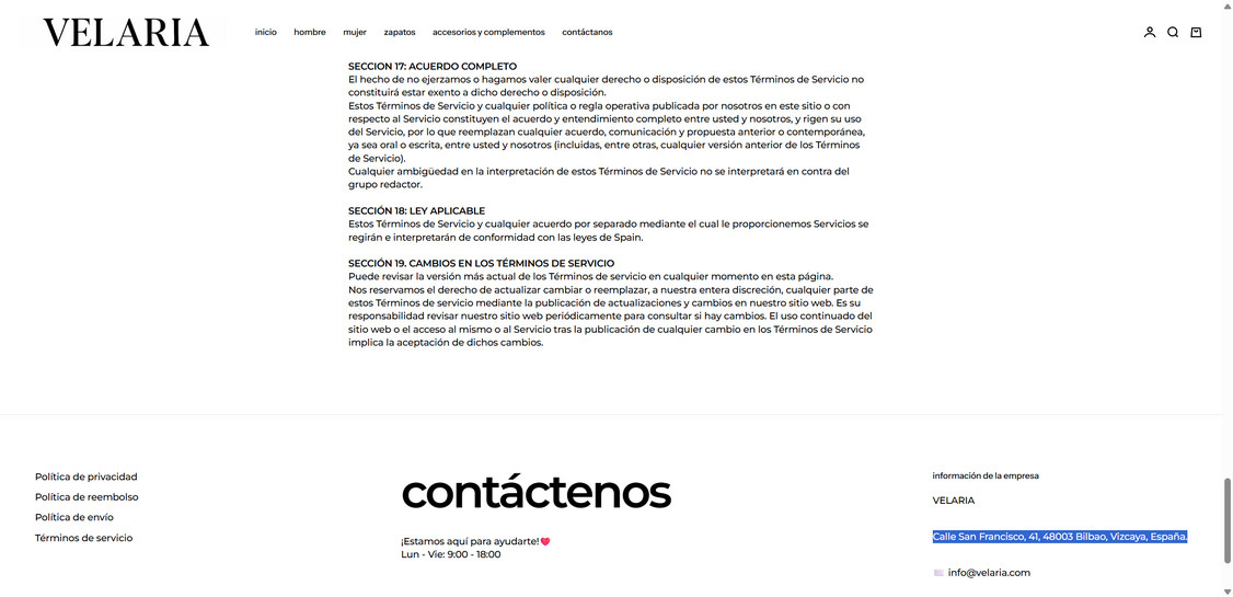 Velariamoda.store scam