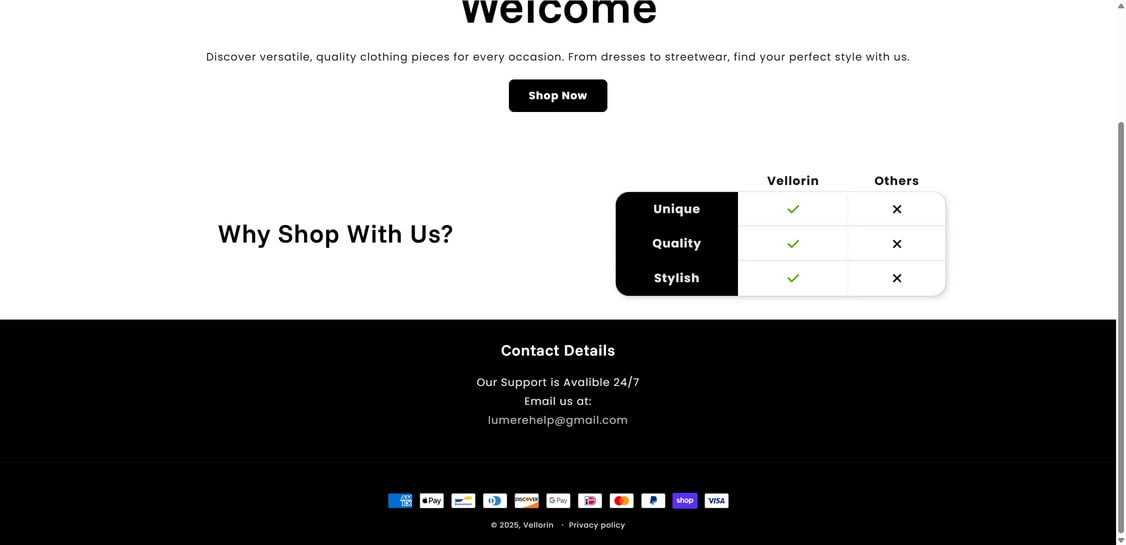 VellorinCollection.store scam