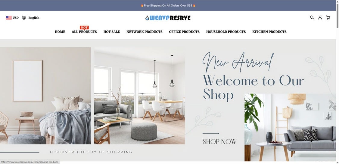 Weavpresrve.com scam