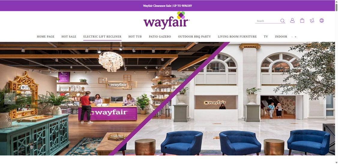 Wfstorehome.shop scam