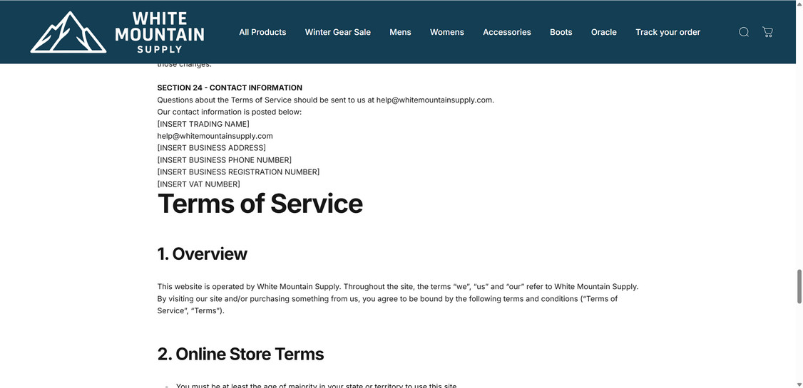 Whitemountainsupply.com scam