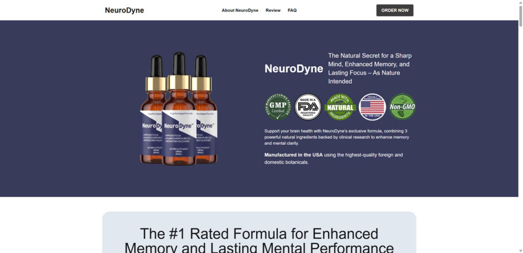 NeuroDyne Drops - Scam or Legit? Full Investigation 1 image 5