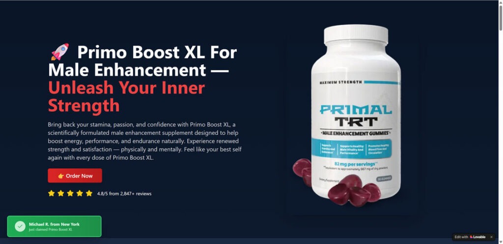 Primo Boost XL Supplement - Scam Ads, False Claims, and Red Flags 1 1 10