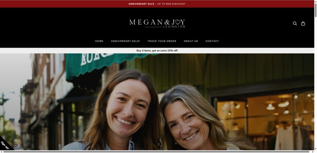 Megan and Joy Lexington Shopping Scam: This Site Is a TOTAL Scam 1 1 3