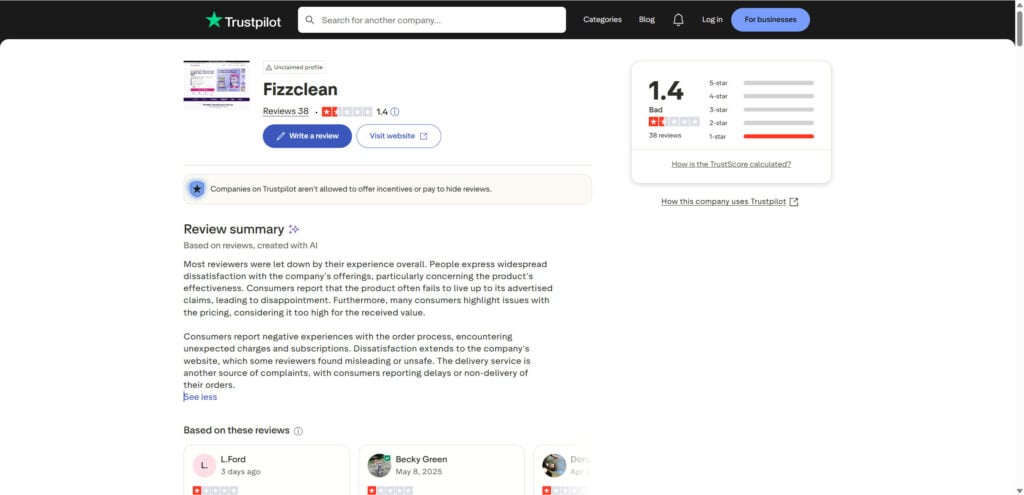 Fizz Clean Toilet Foam Review - Scam or Legit? What’s Really Going On 4 1a