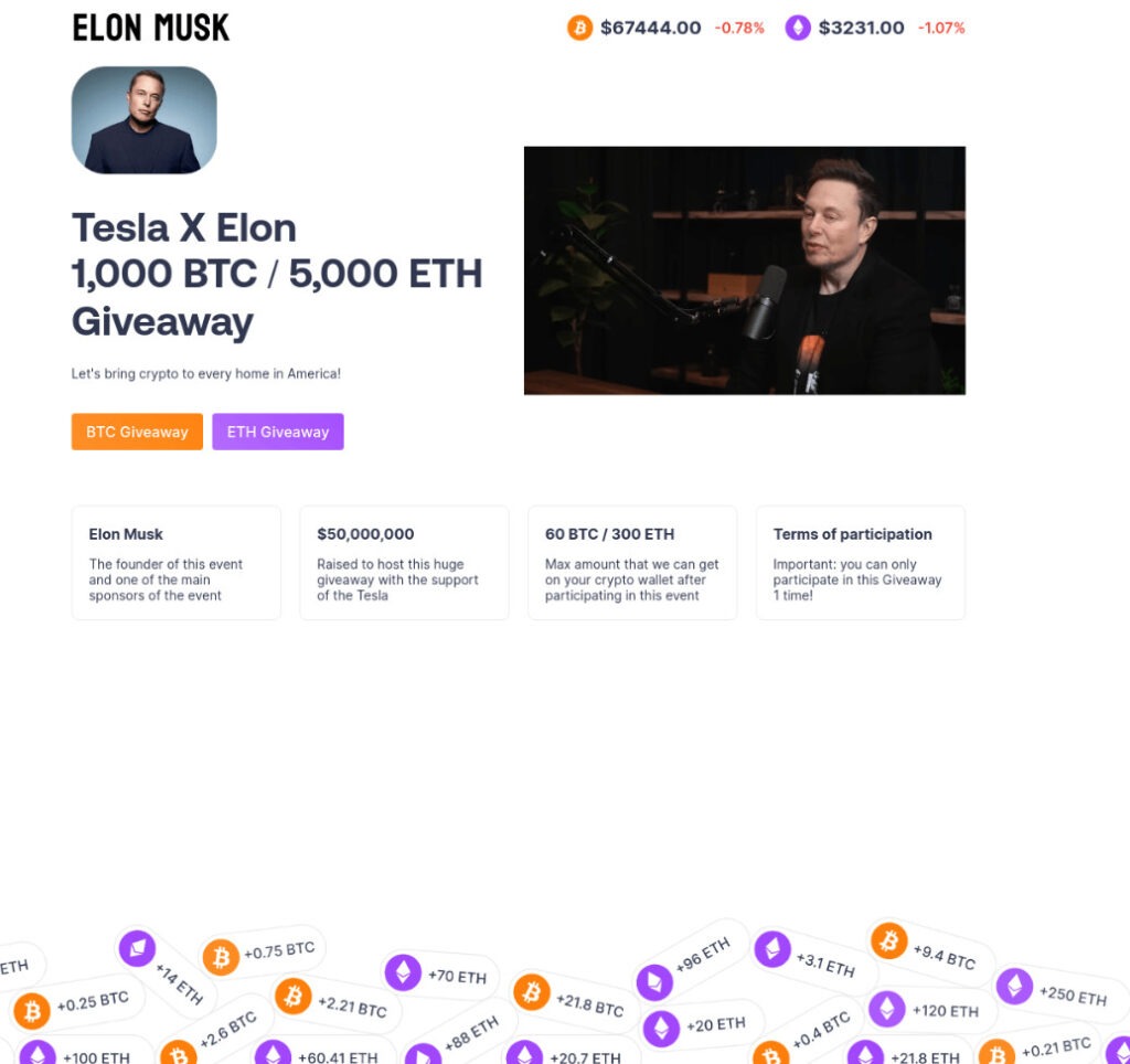 ALL Elon Musk BTC / ETH Giveaways Are FAKE - The Same Trick, New Sites 1 2 2