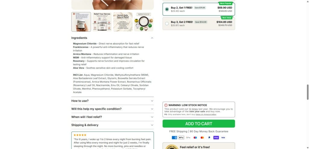 Mira Organics Pain Relief Cream Review: The Red Flags Buyers Keep Missing 3 2 6