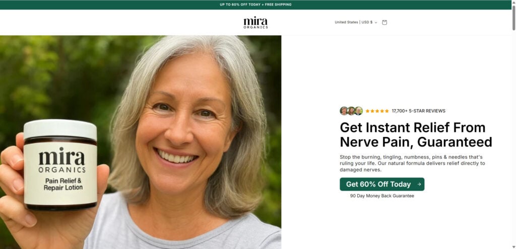 Mira Organics Pain Relief Cream Review: The Red Flags Buyers Keep Missing 1 4 1