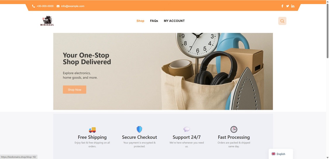 Bizdomains.shop scam