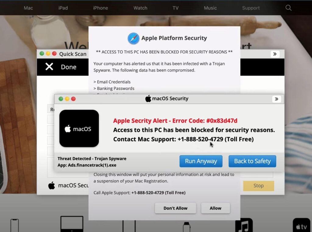 Call Microsoft Support Scam 1