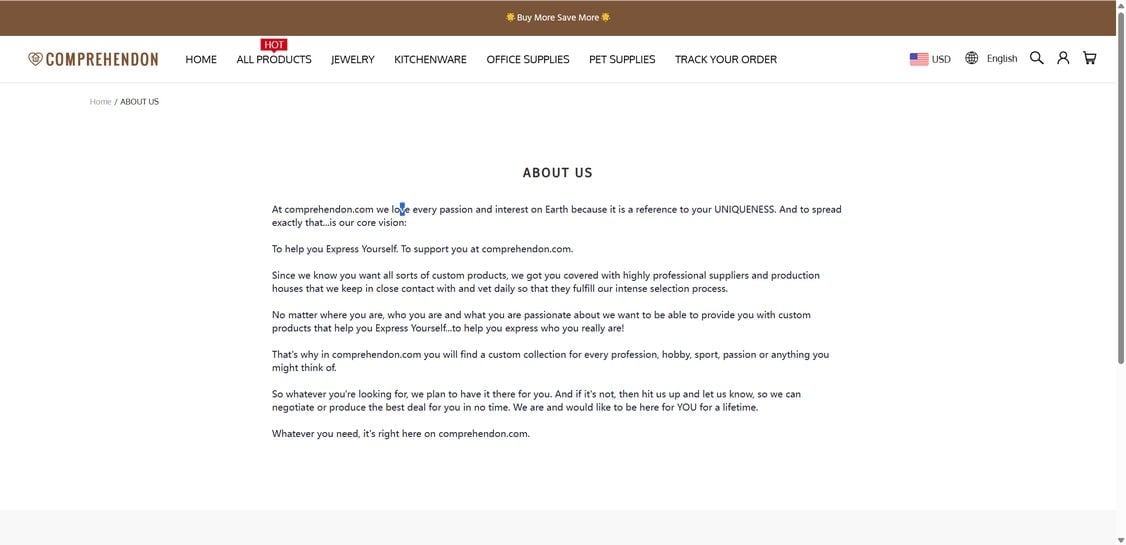 Comprehendon.com scam 1