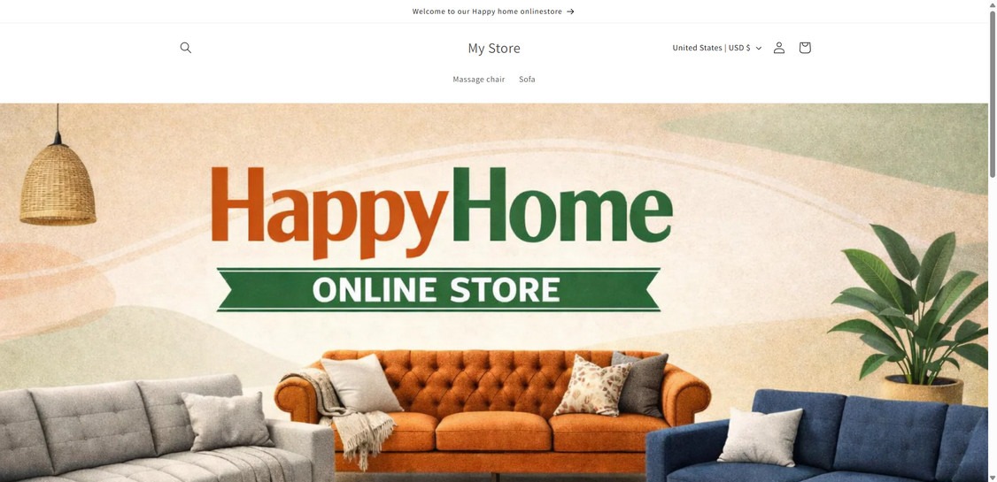 Happyhomeonlinestore.com scam