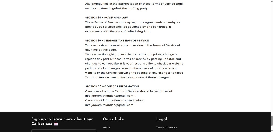 Jacksmithlondon.com scam