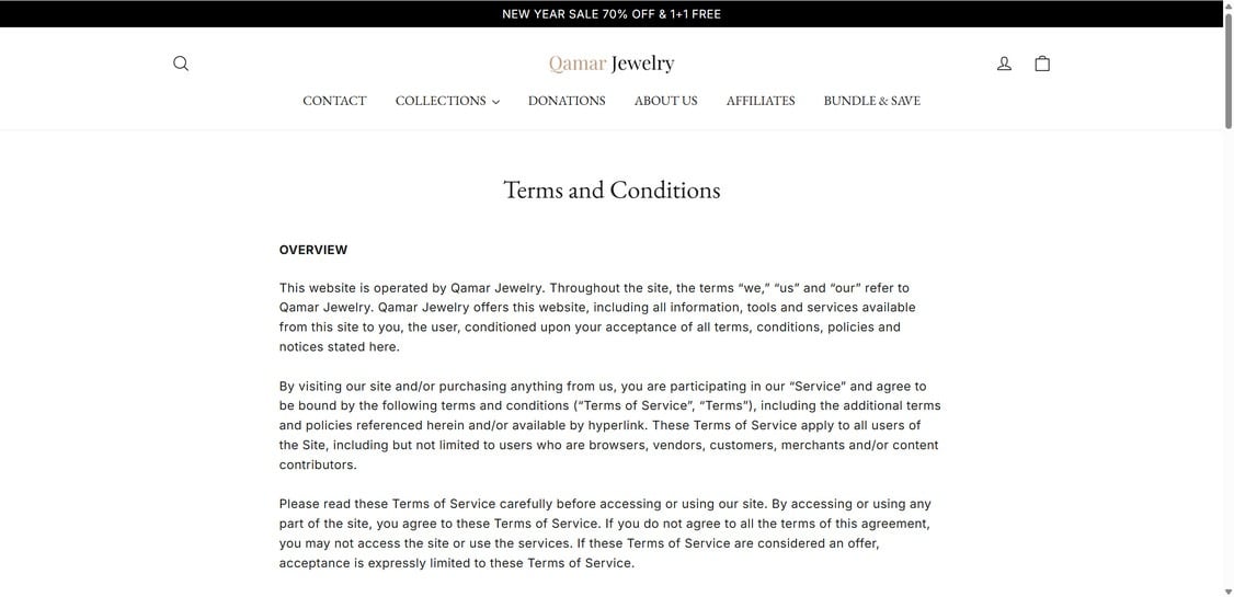 Qamar-Jewelry.com scam