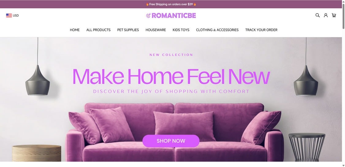 Romanticbe.com scam