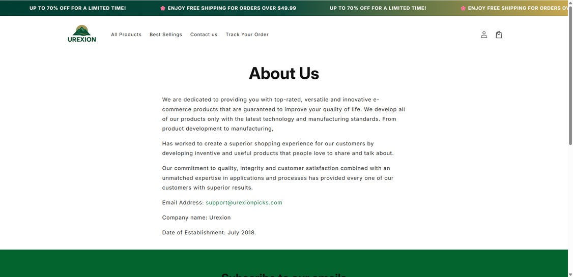 Urexionpicks.com scam