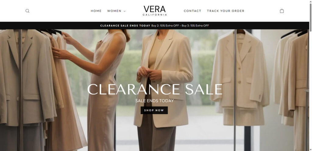 Vera California Clothing Online Shop - The Red Flags You Need To See 2 Vera California Clothing scam