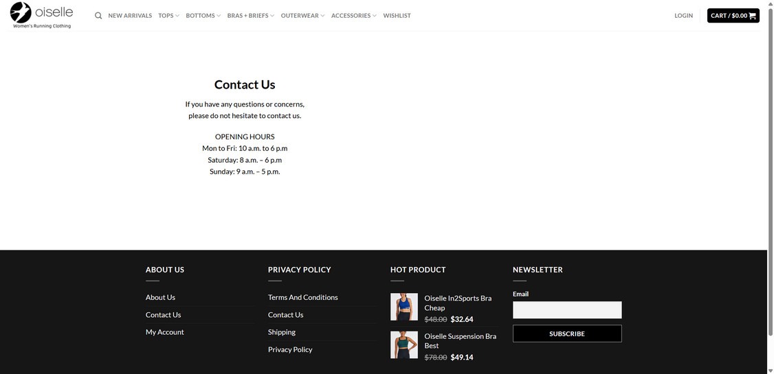 Womensruncloth.com scam