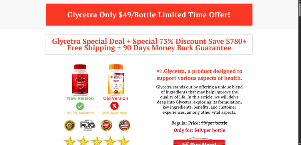 Glycetra Supplement Scam EXPOSED - Full Investigation 1 1 101