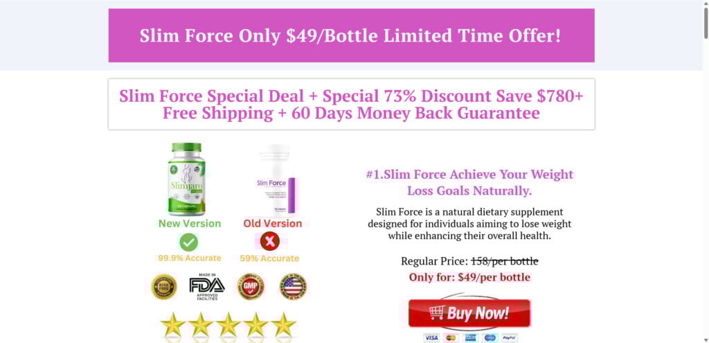 SlimForce Supplement EXPOSED – Scam Ads & Red Flags 1 1 104